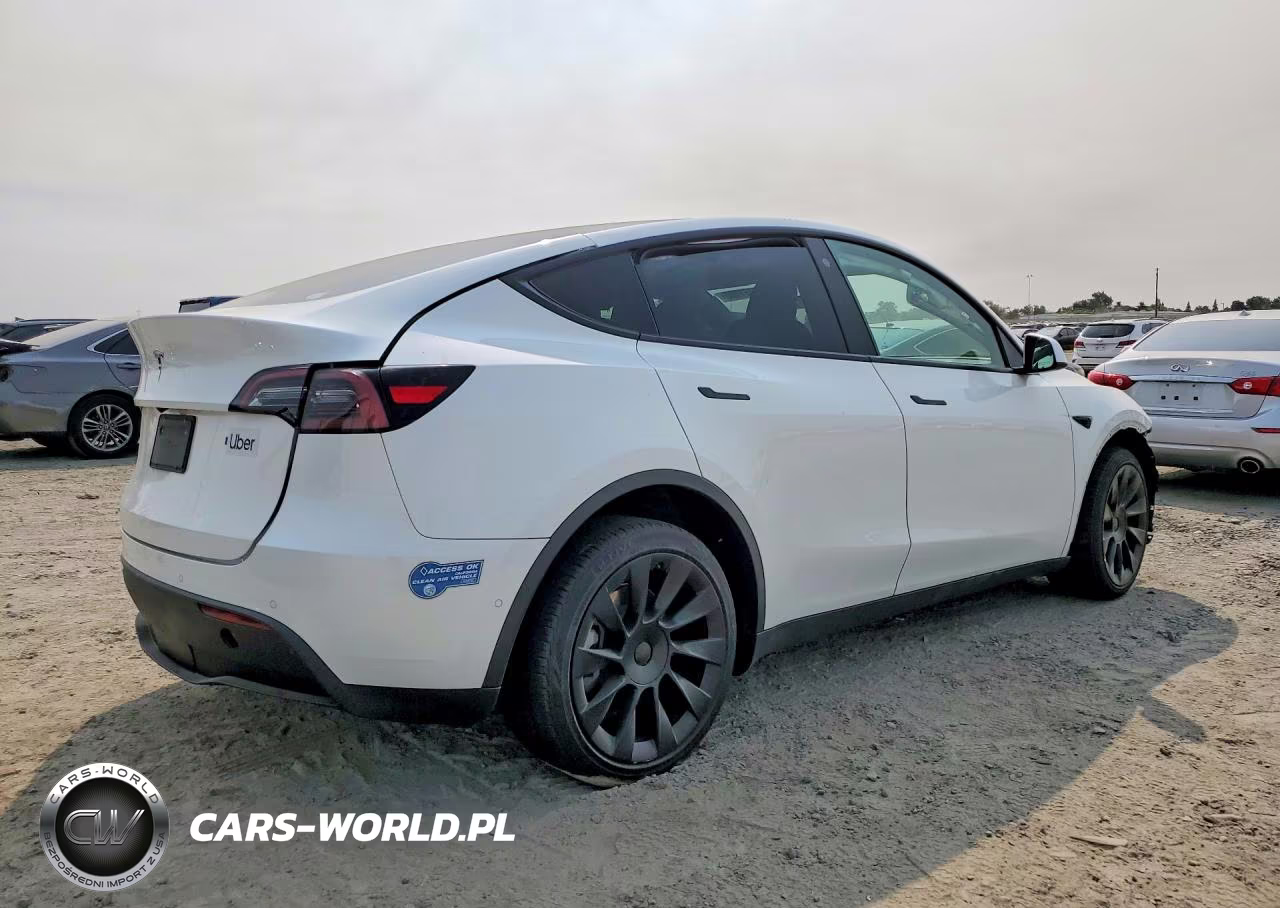2021 Tesla Model Y VIN:5YJYGAEEXMF243217 - 3