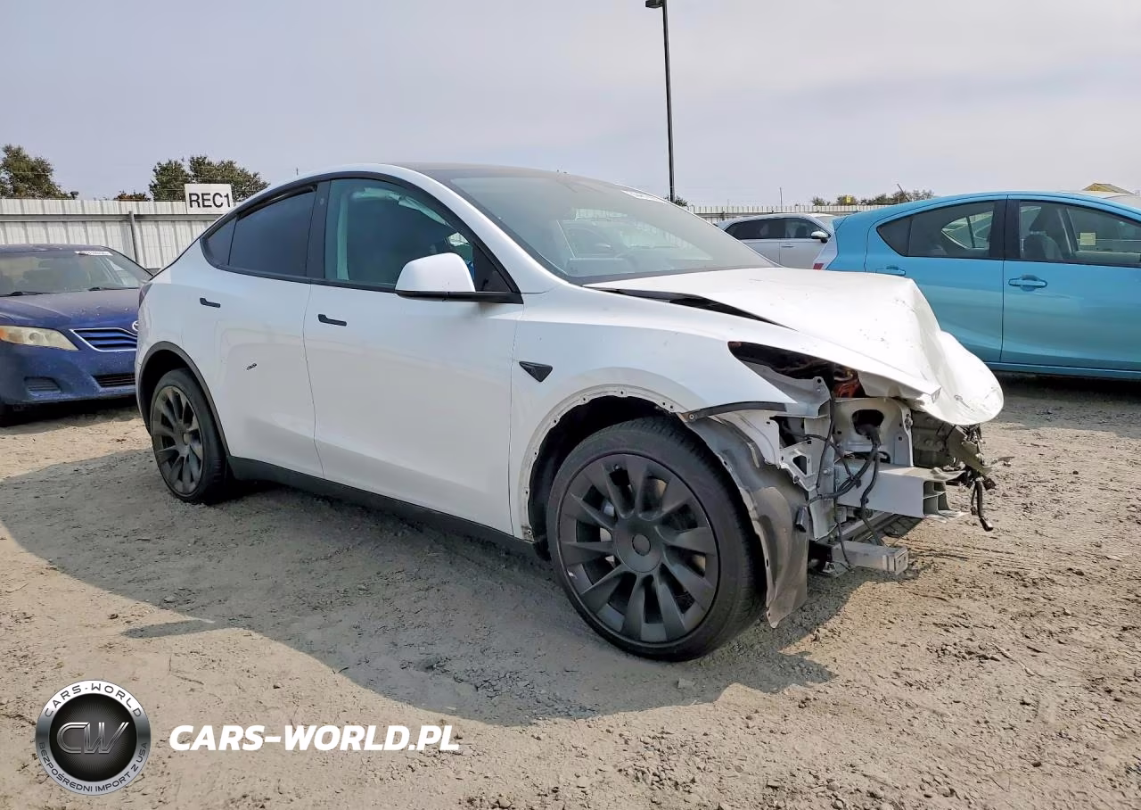 2021 Tesla Model Y VIN:5YJYGAEEXMF243217 - 4