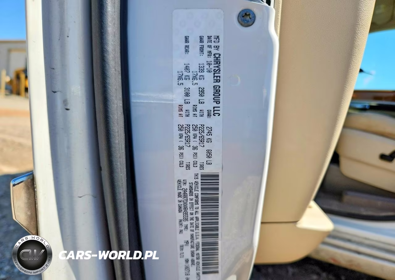 2010 Chrysler Town & Country Limited VIN:2A4RR7DXXAR495595 - 13