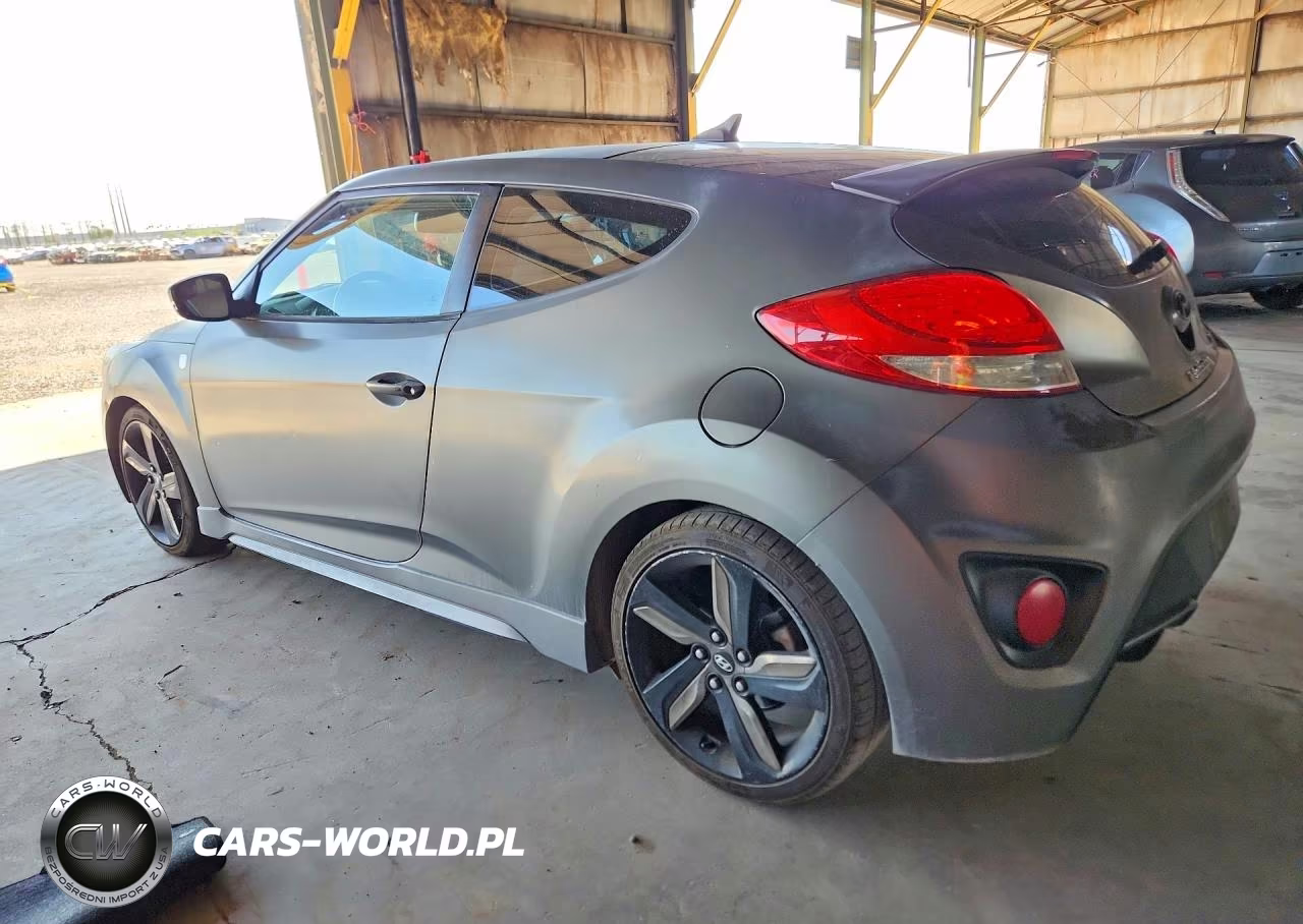 2015 Hyundai Veloster Turbo VIN:KMHTC6AEXFU242308 - 2