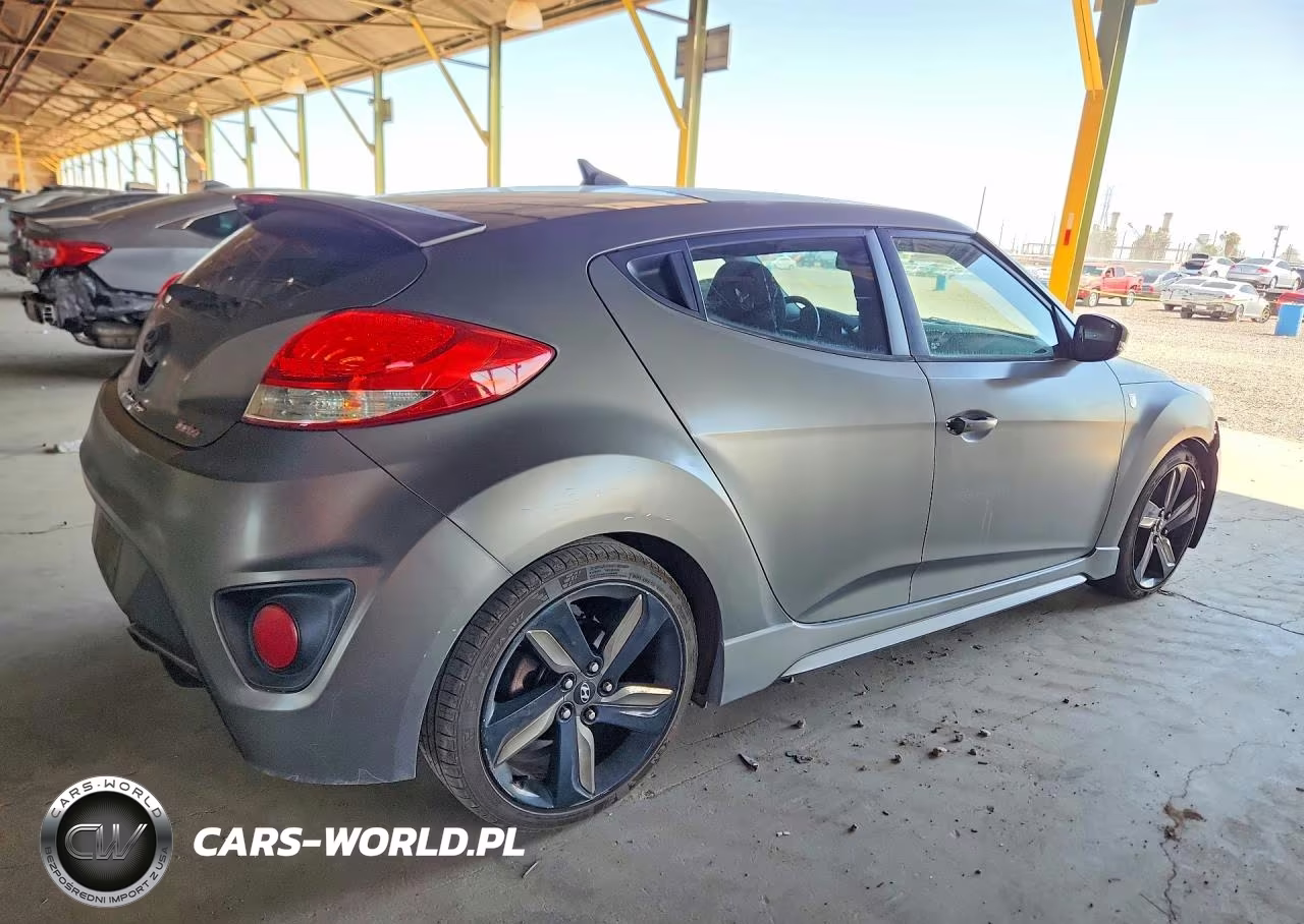 2015 Hyundai Veloster Turbo VIN:KMHTC6AEXFU242308 - 3