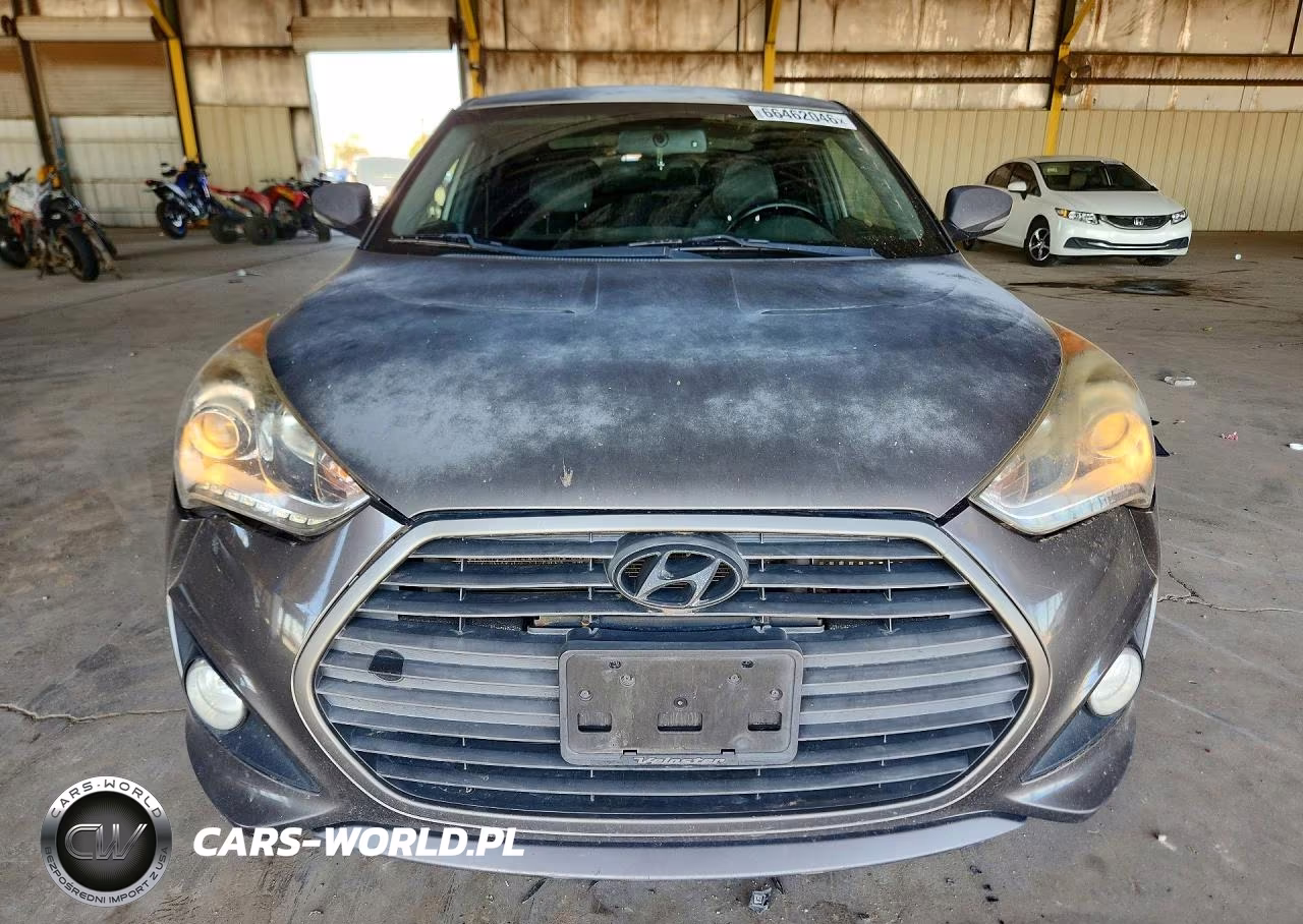 2015 Hyundai Veloster Turbo VIN:KMHTC6AEXFU242308 - 5