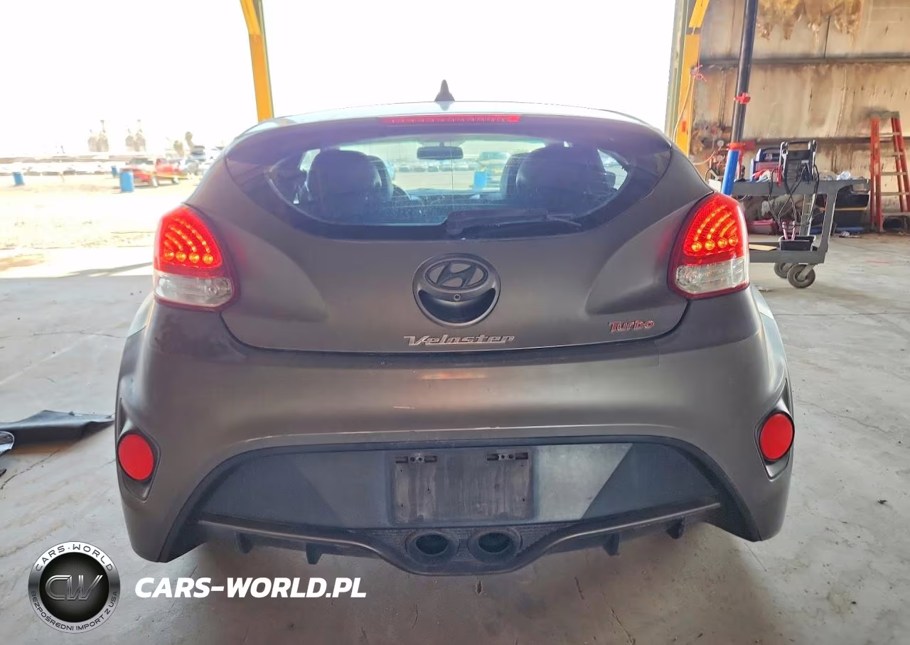 2015 Hyundai Veloster Turbo VIN:KMHTC6AEXFU242308 - 6