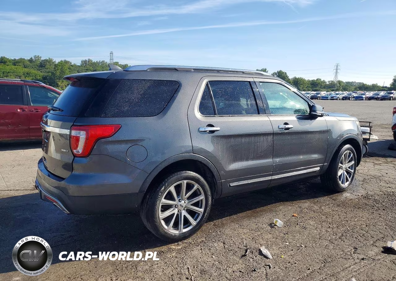 2017 Ford Explorer Limited VIN:1FM5K8FH8HGD12318 - 3