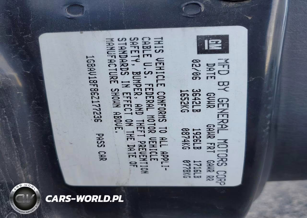 2006 Saturn Ion Level 3 VIN:1G8AV18F86Z177236 - 13