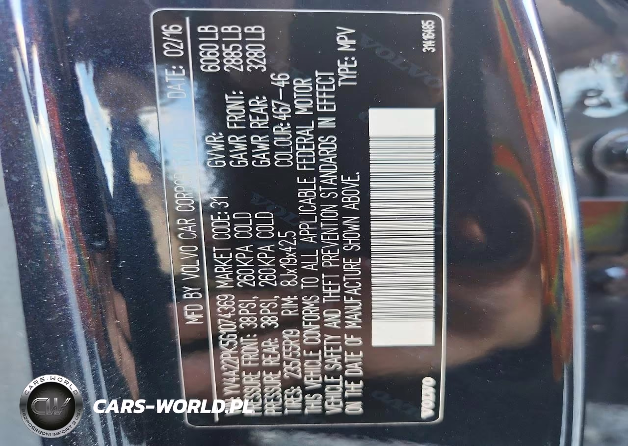 2016 Volvo Xc90 T6 VIN:YV4A22PK5G1074369 - 12