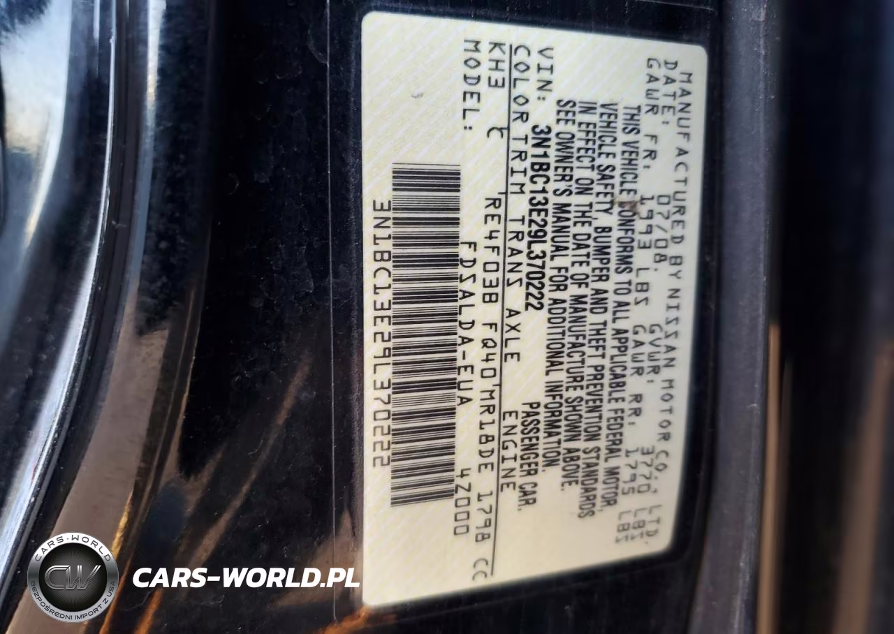 2009 Nissan Versa S VIN:3N1BC13E29L370222 - 12
