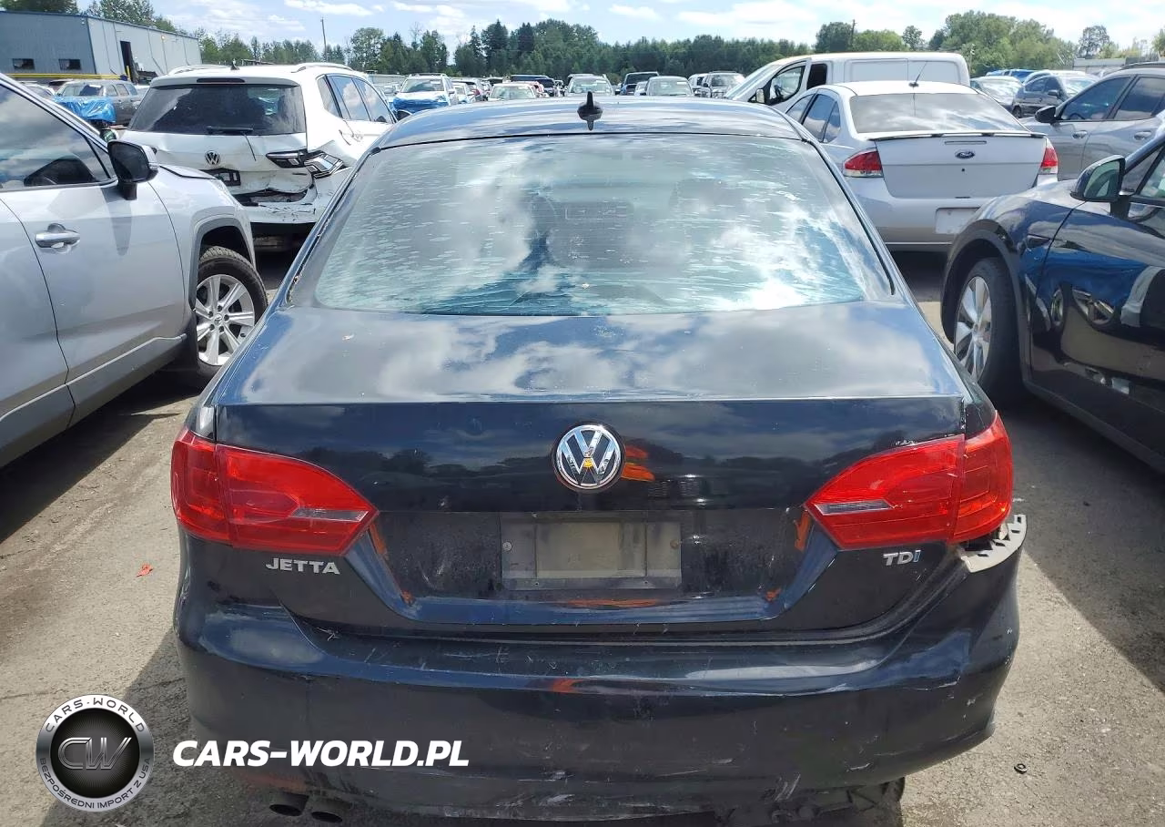 2012 Volkswagen Jetta Tdi VIN:3VWLL7AJ2CM315272 - 6