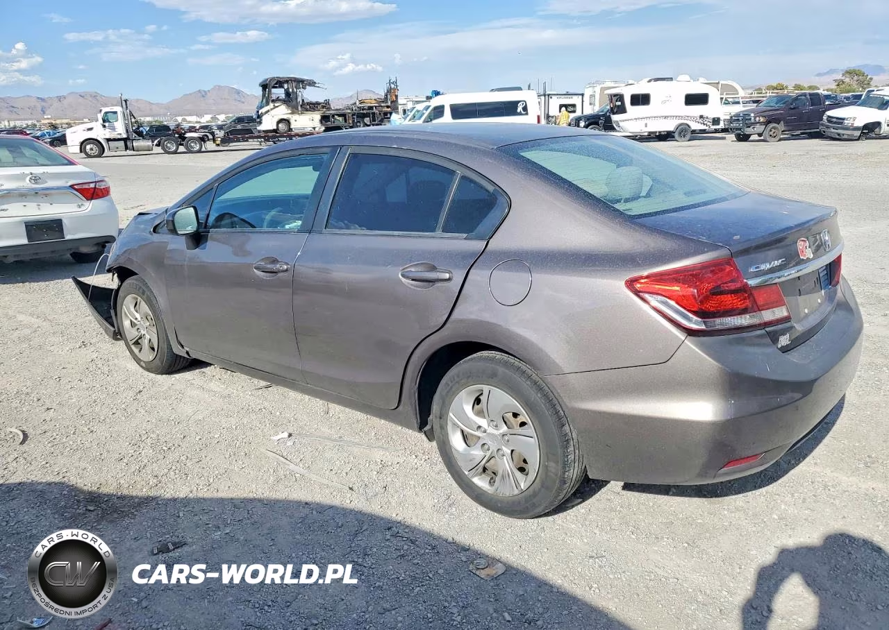2014 Honda Civic Lx VIN:19XFB2F50EE048373 - 2