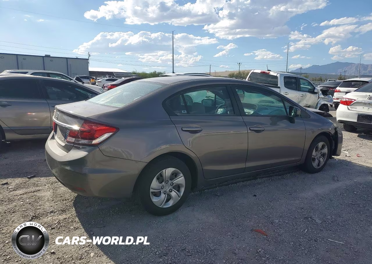 2014 Honda Civic Lx VIN:19XFB2F50EE048373 - 3
