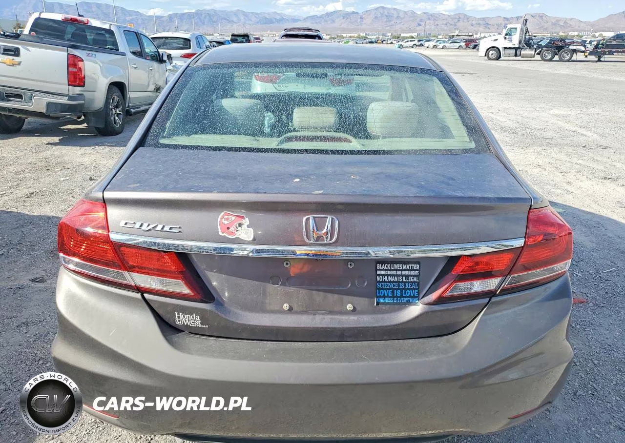 2014 Honda Civic Lx VIN:19XFB2F50EE048373 - 6