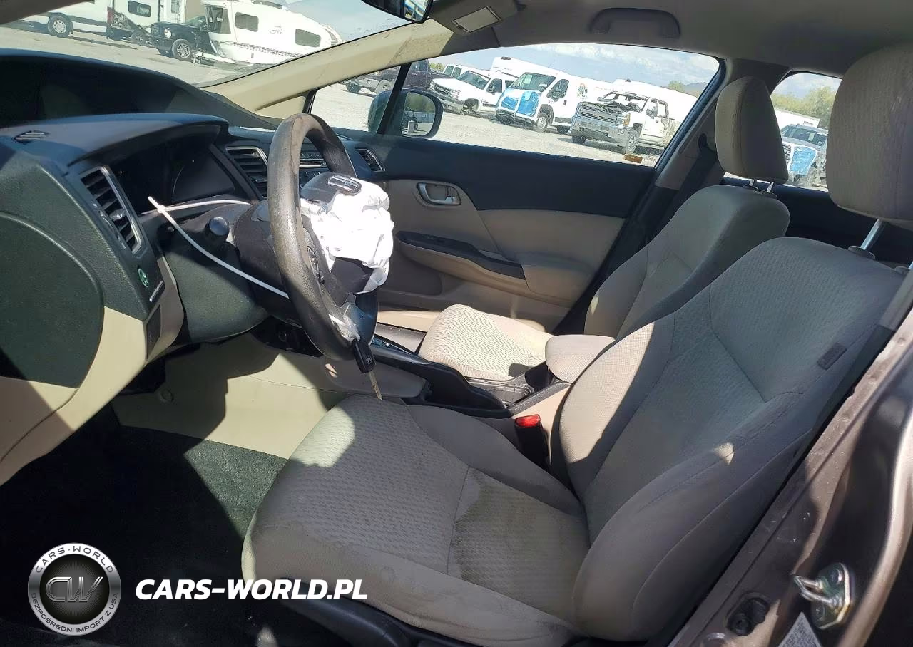 2014 Honda Civic Lx VIN:19XFB2F50EE048373 - 7