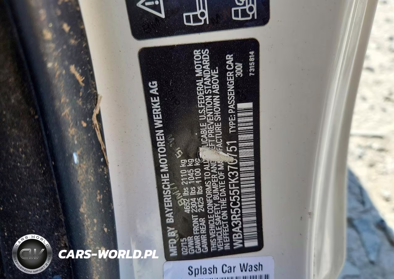 2015 BMW 435 Xi VIN:WBA3R5C55FK370751 - 12