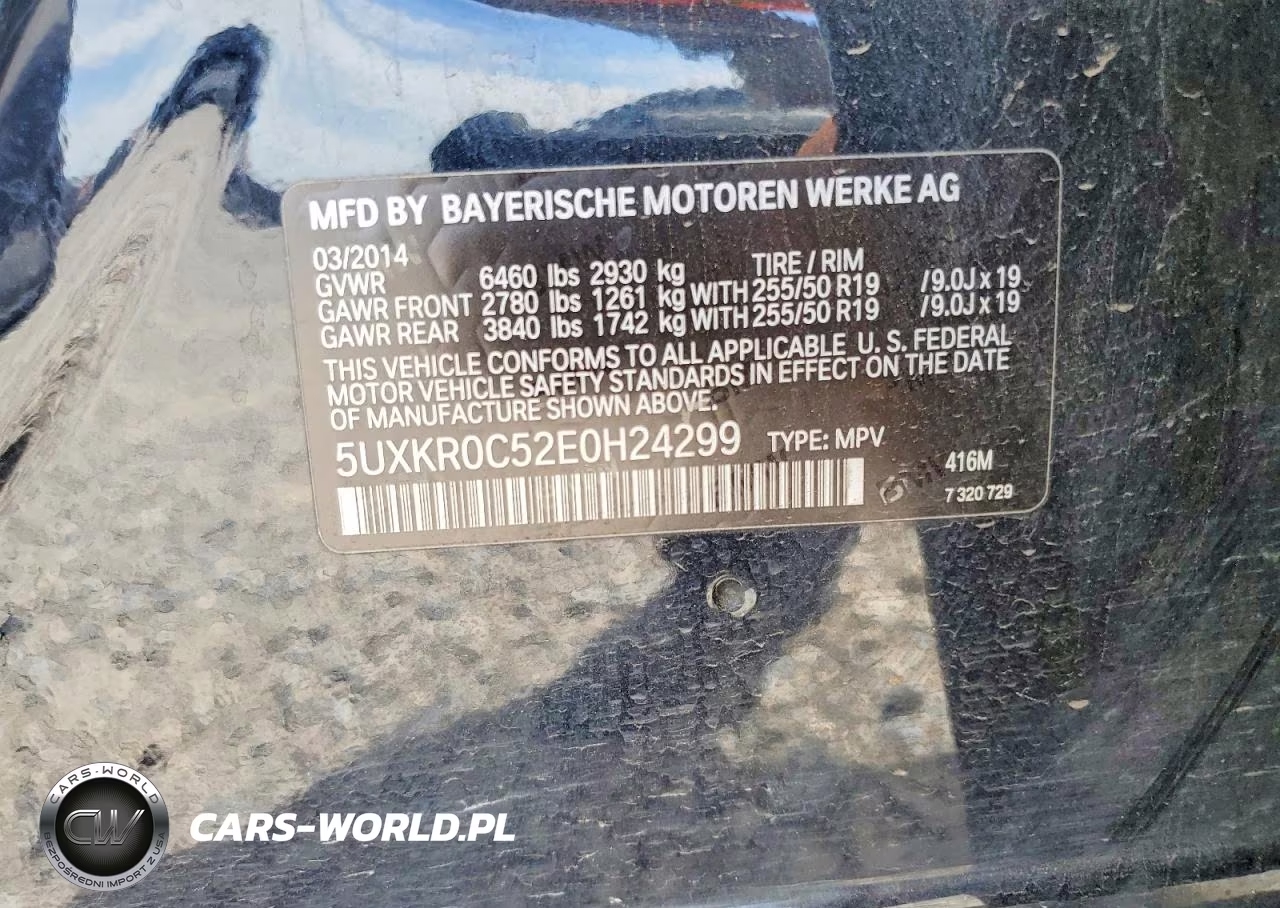 2014 BMW X5 xDrive35I VIN:5UXKR0C52E0H24299 - 12