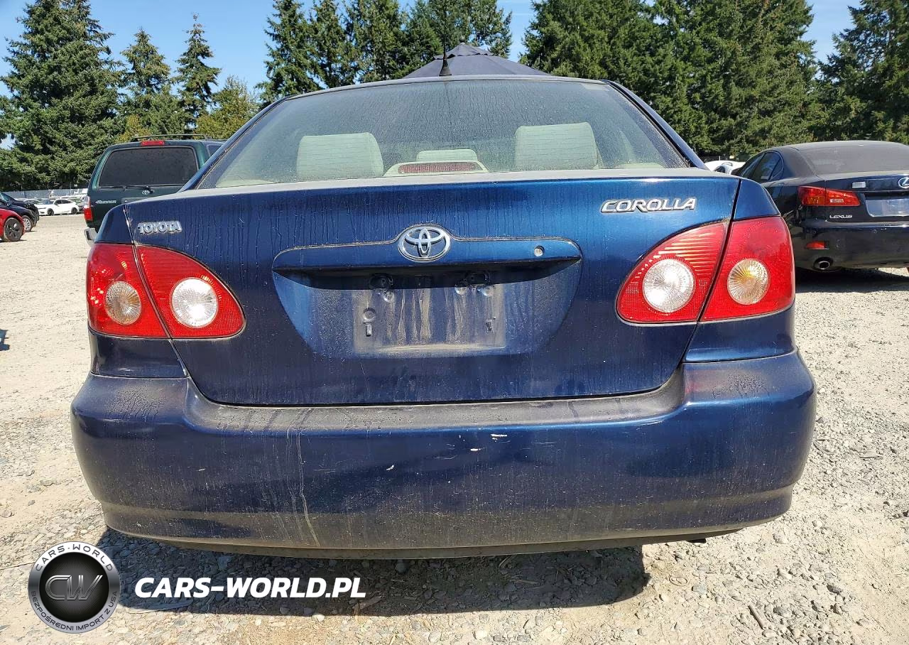 2006 Toyota Corolla Ce VIN:JTDBR32E160077378 - 6