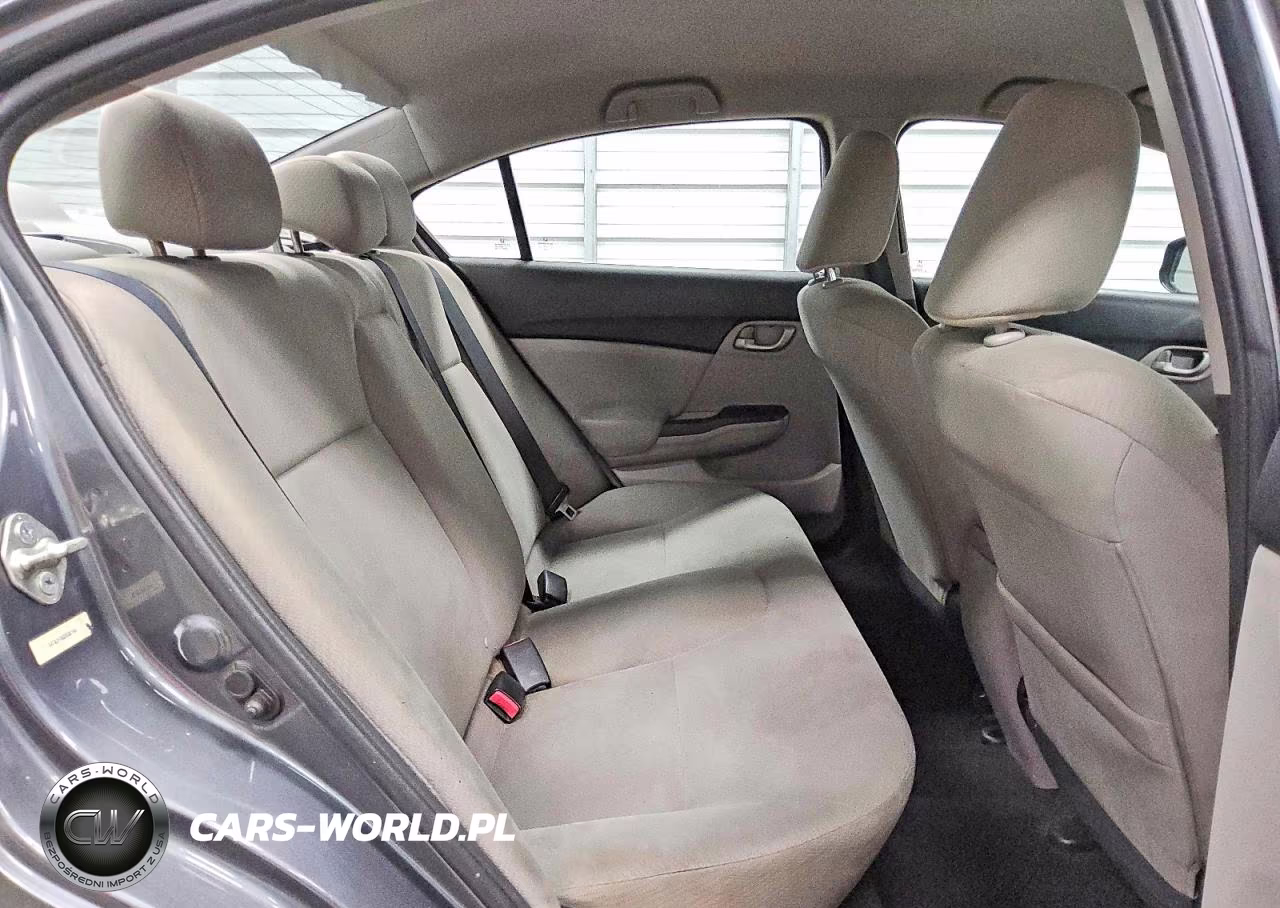 2013 Honda Civic Lx VIN:19XFB2F55DE081061 - 10