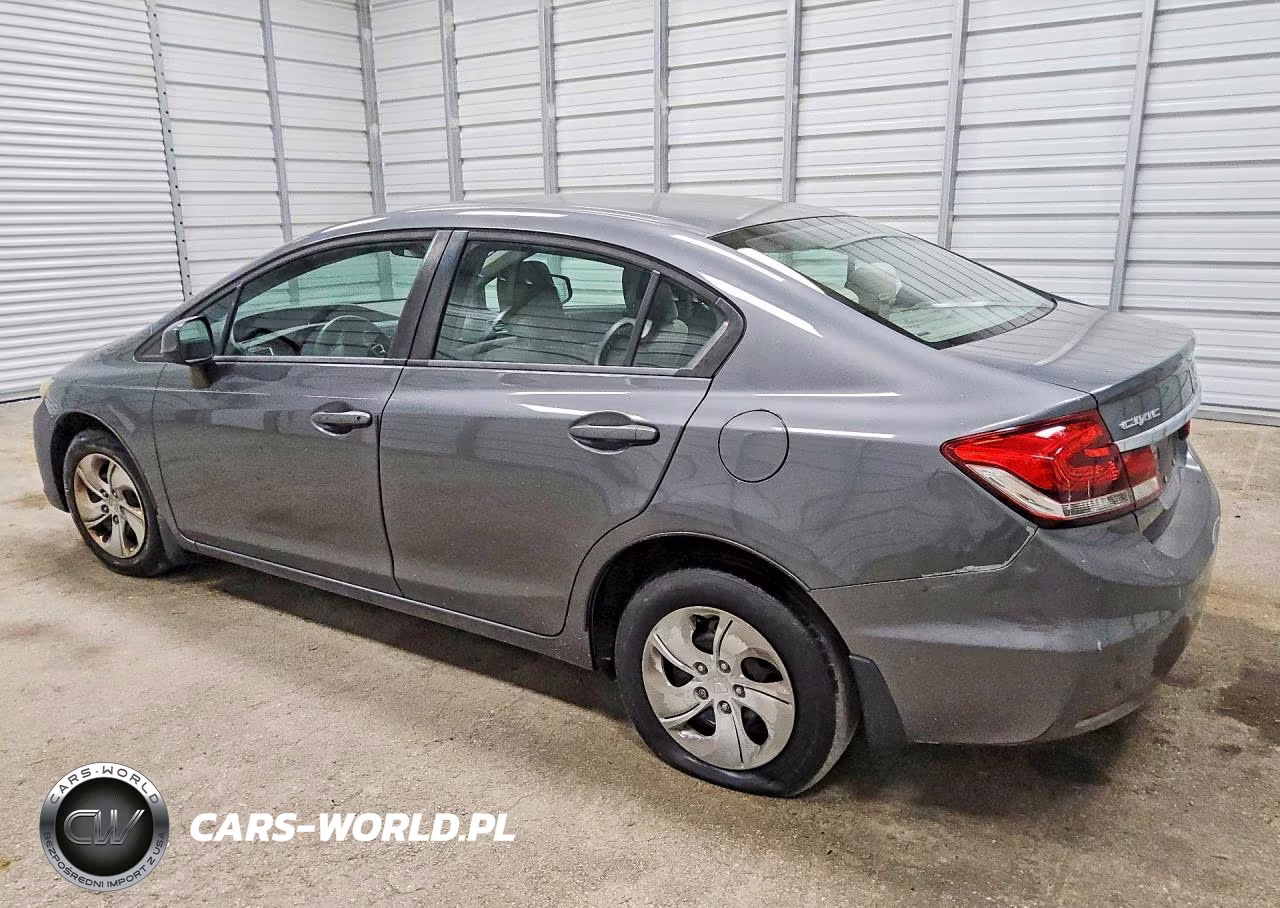2013 Honda Civic Lx VIN:19XFB2F55DE081061 - 2