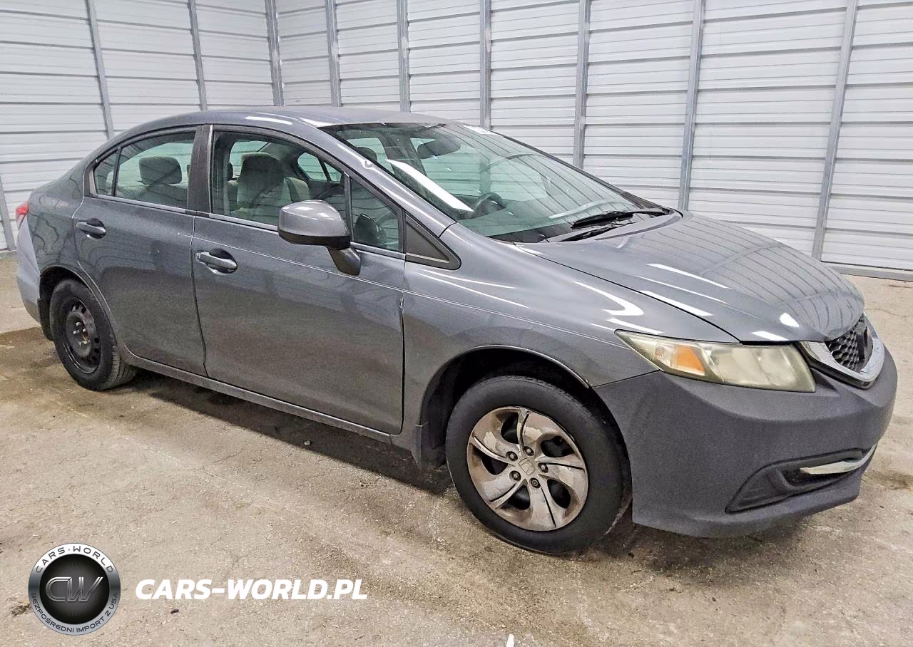 2013 Honda Civic Lx VIN:19XFB2F55DE081061 - 4