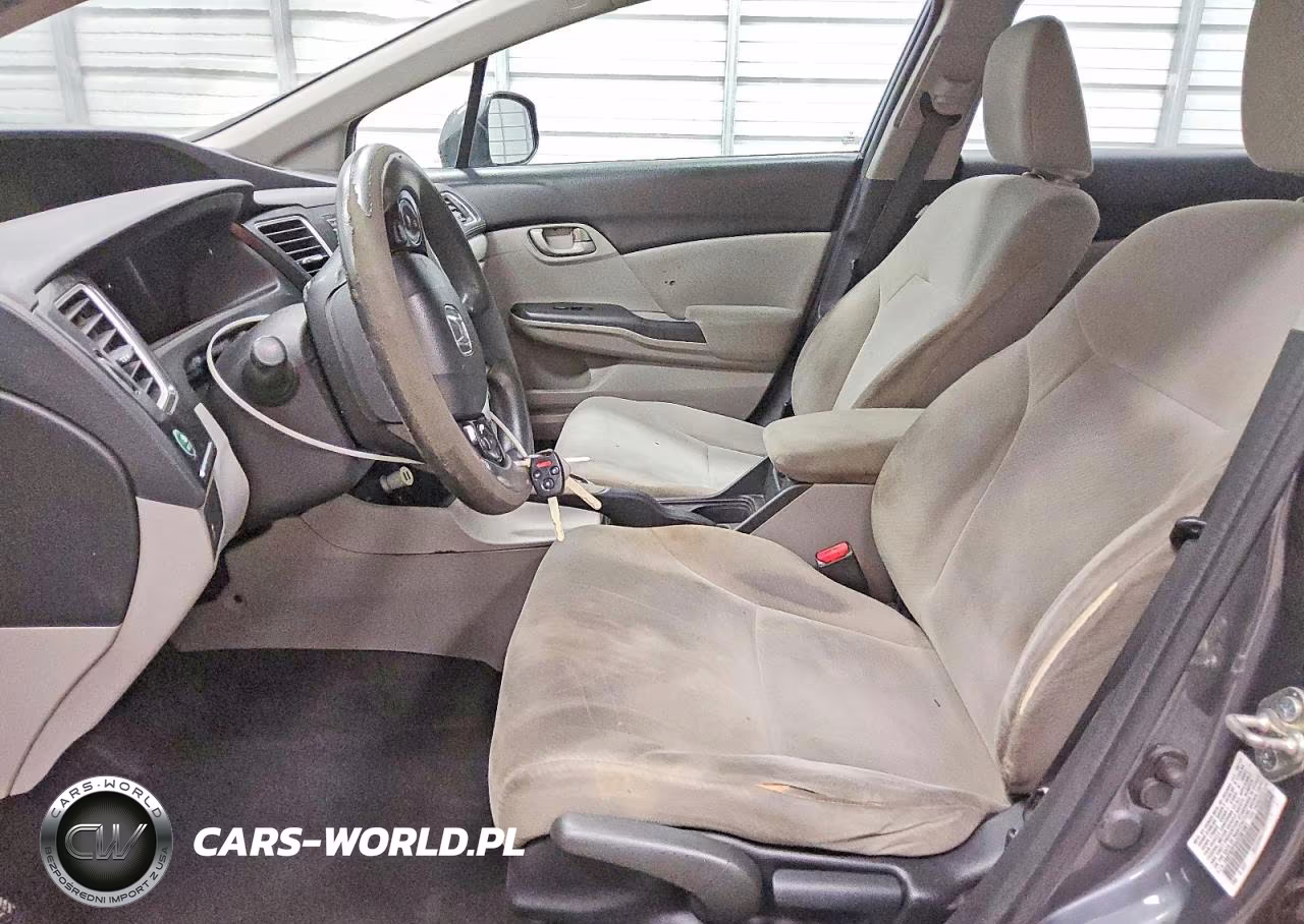 2013 Honda Civic Lx VIN:19XFB2F55DE081061 - 7