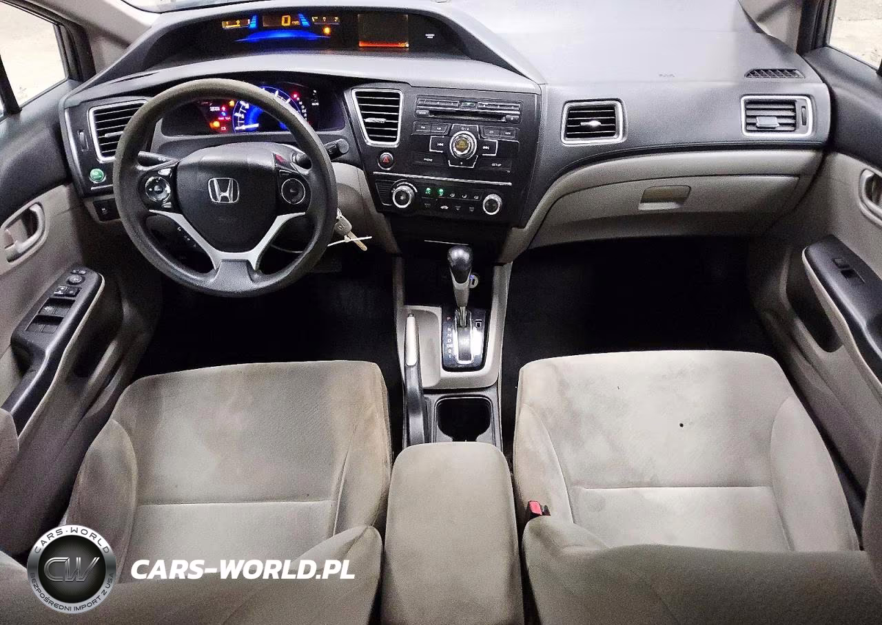 2013 Honda Civic Lx VIN:19XFB2F55DE081061 - 8