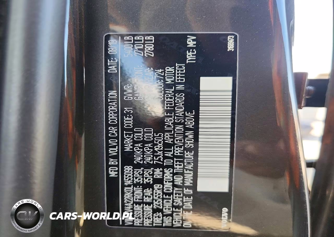 2020 Volvo Xc60 T6 Momentum VIN:YV4A22RK0L1455098 - 13