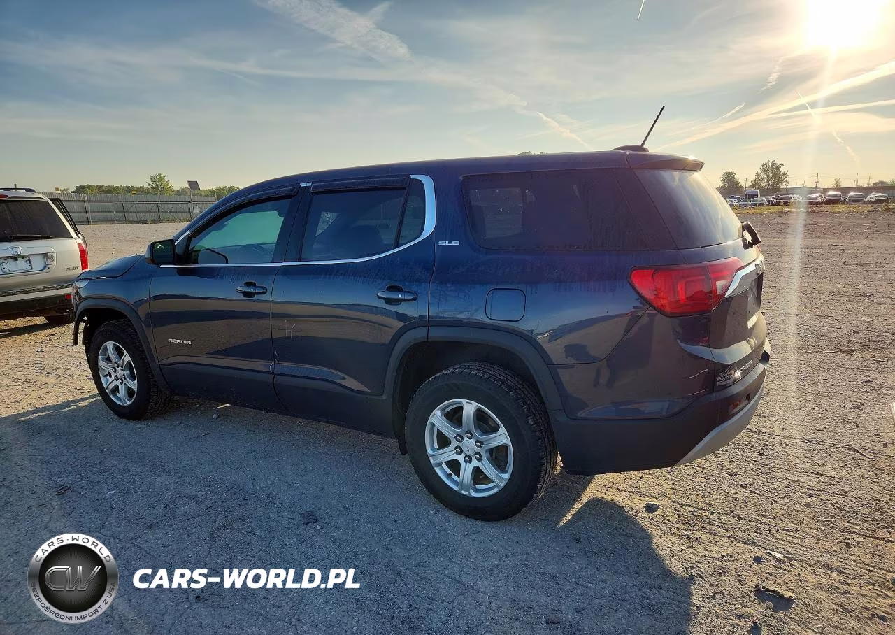 2018 GMC Acadia Sle VIN:1GKKNKLA1JZ241013 - 2