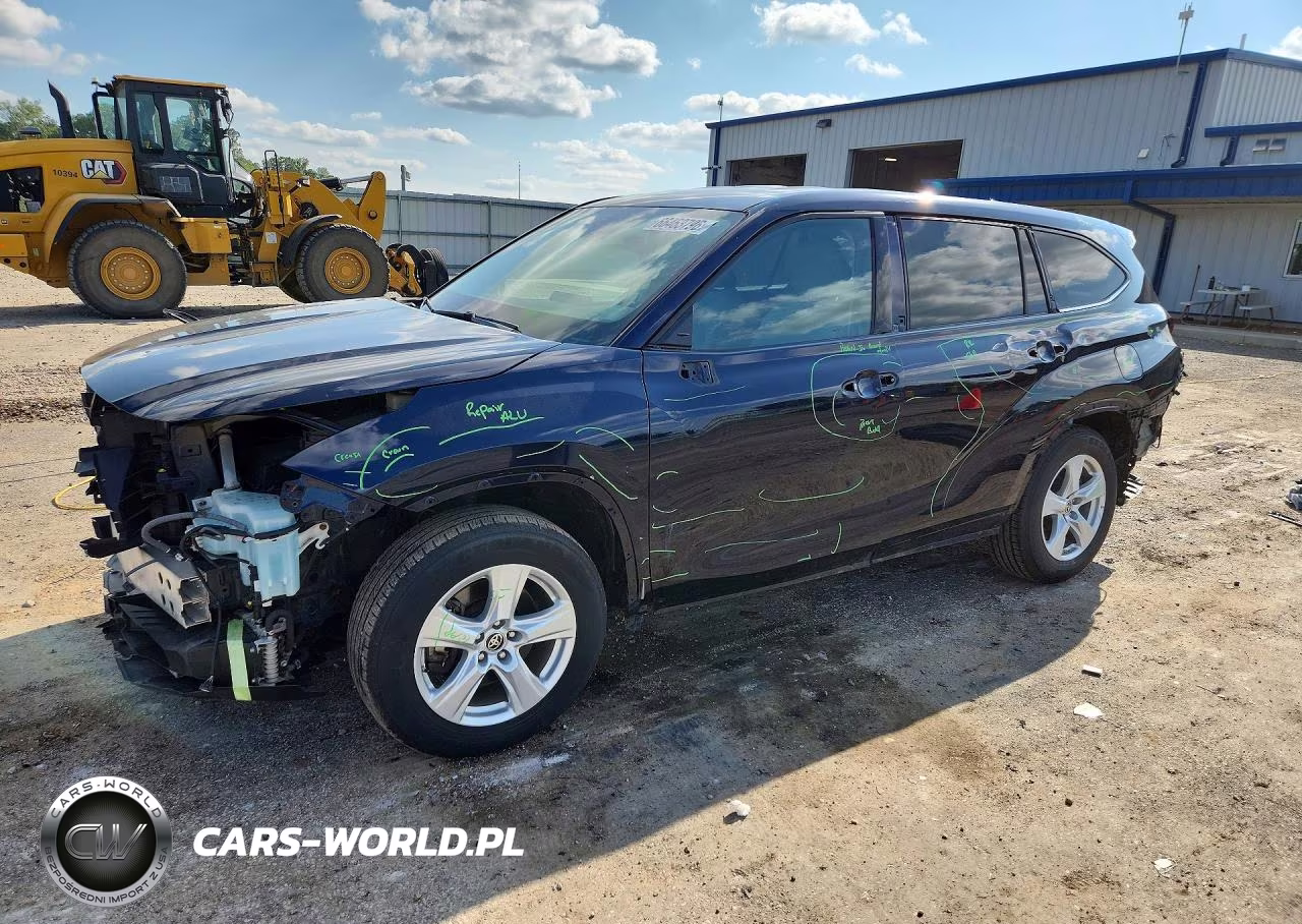 2020 Toyota Highlander L VIN:5TDCZRBH8LS509457 - 1