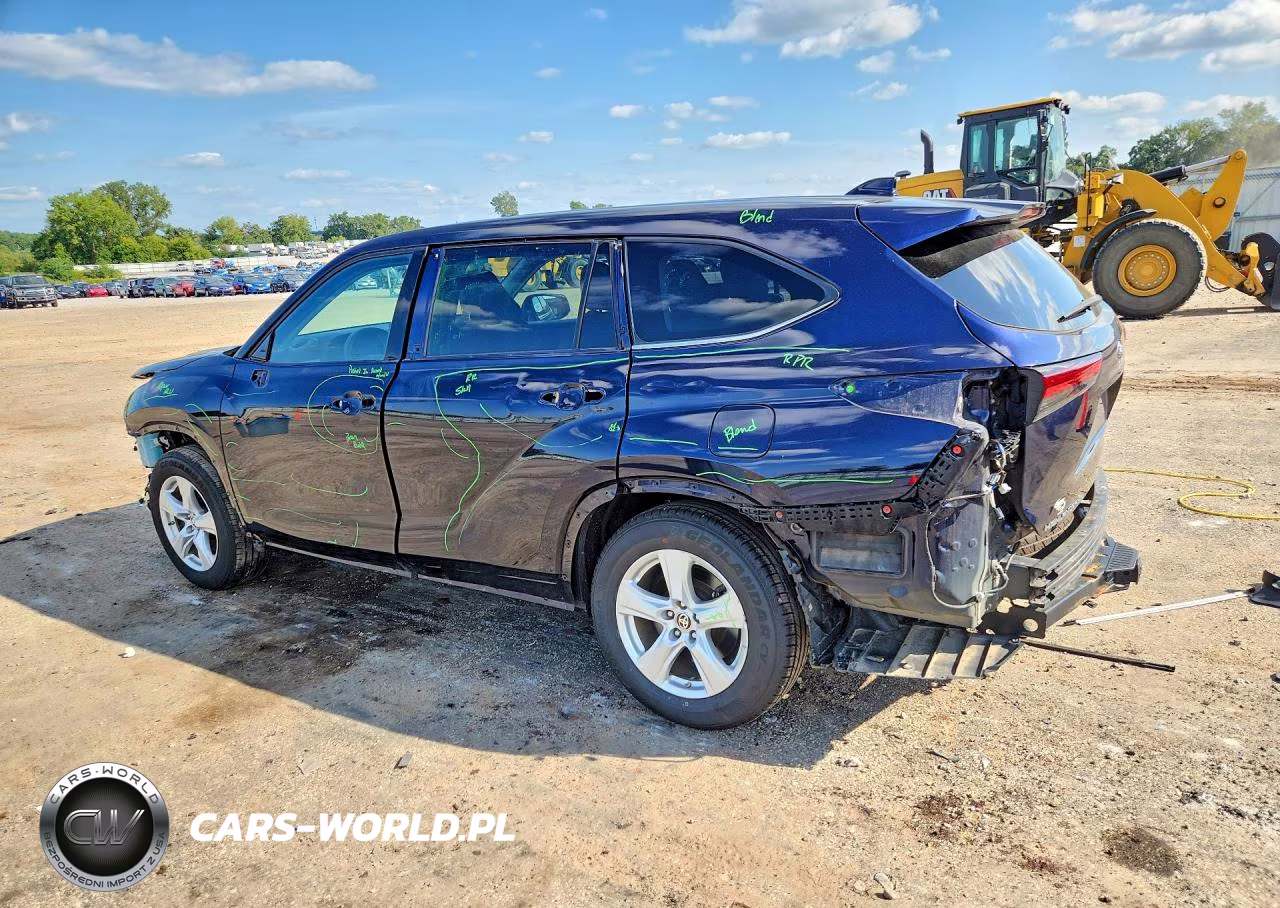 2020 Toyota Highlander L VIN:5TDCZRBH8LS509457 - 2