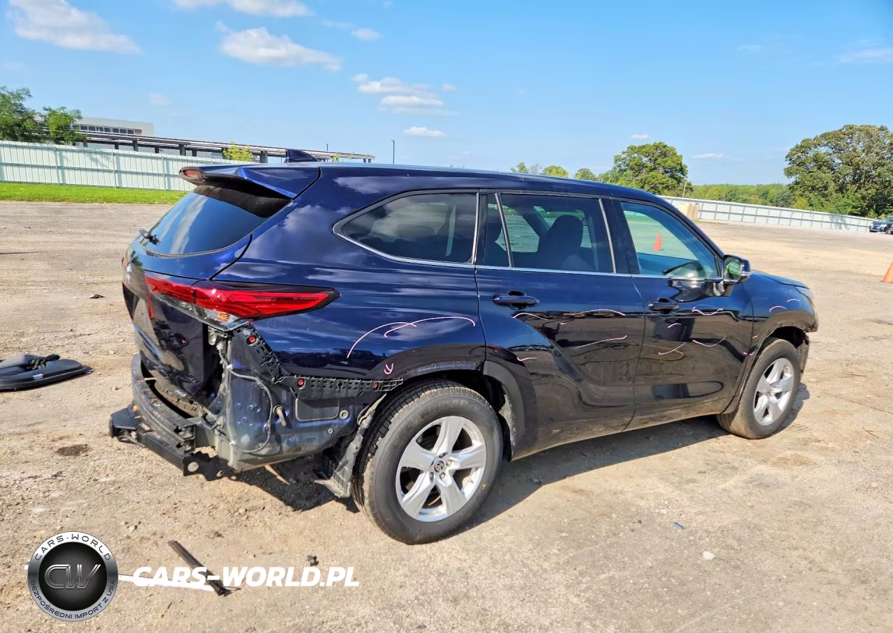 2020 Toyota Highlander L VIN:5TDCZRBH8LS509457 - 3