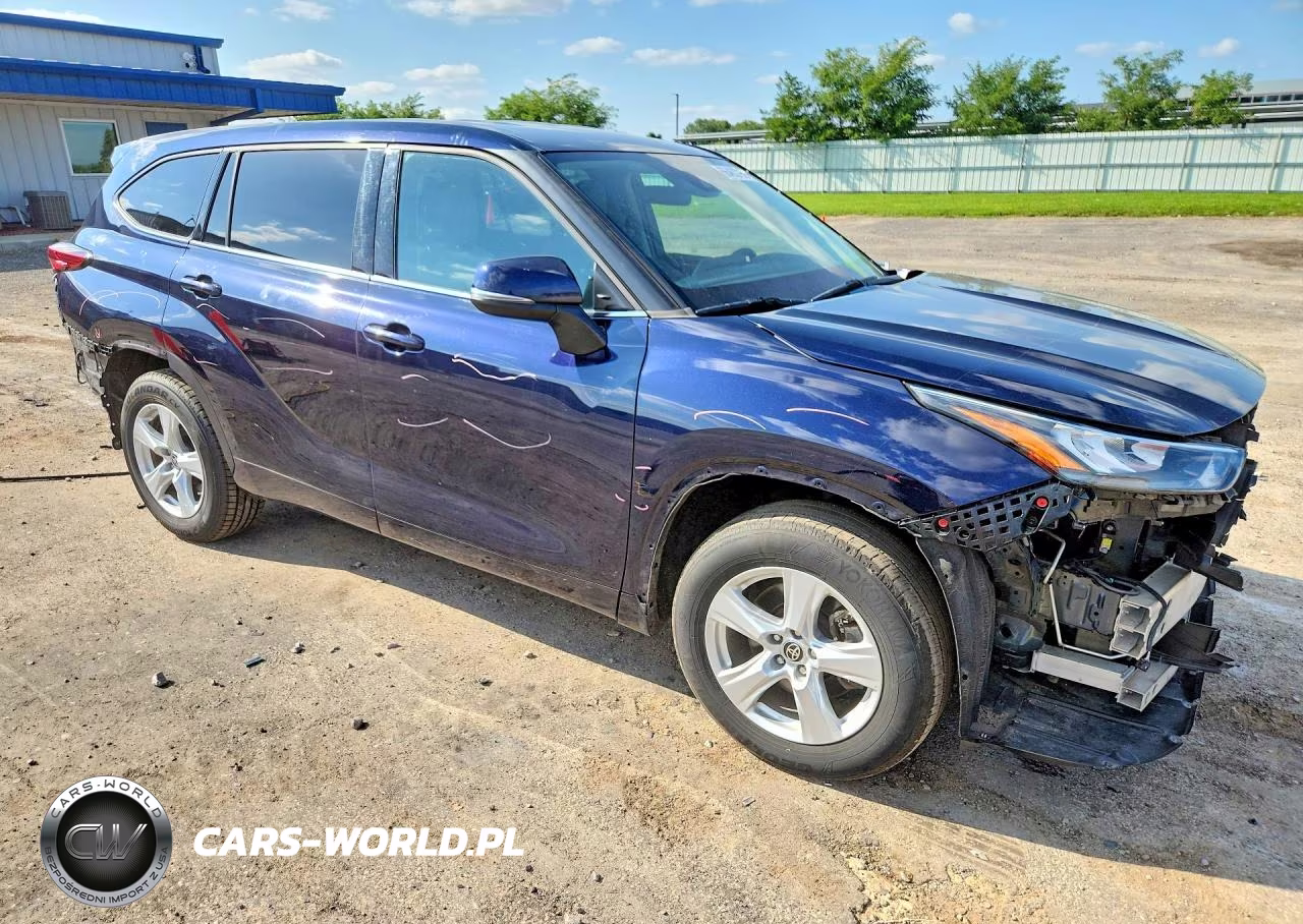 2020 Toyota Highlander L VIN:5TDCZRBH8LS509457 - 4