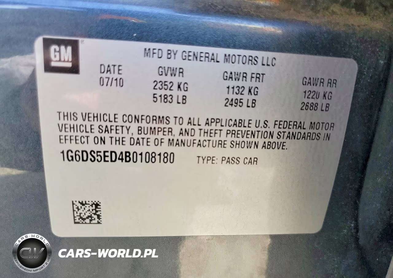2011 Cadillac Cts Premium Collection VIN:1G6DS5ED4B0108180 - 12