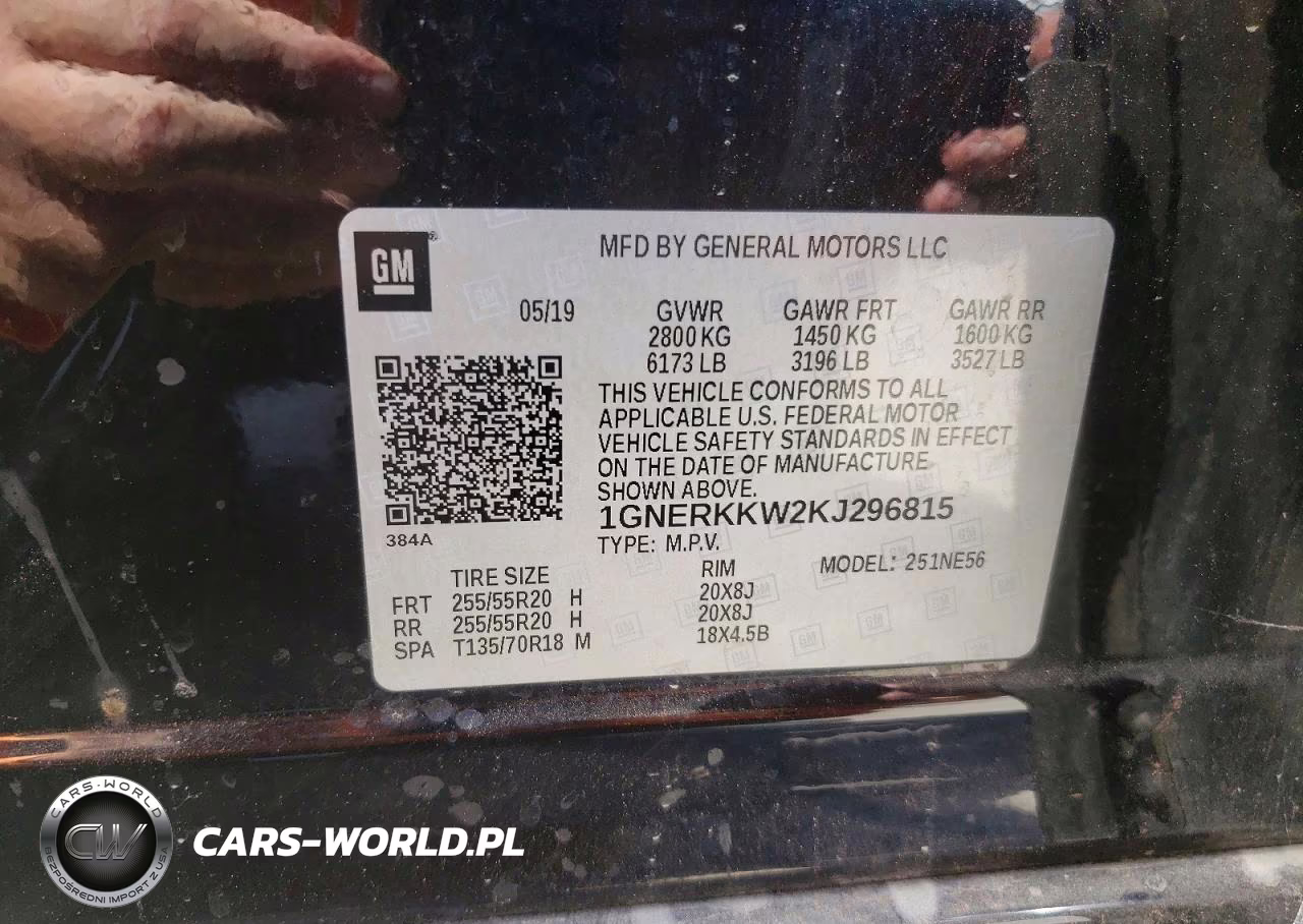2019 Chevrolet Traverse Premier VIN:1GNERKKW2KJ296815 - 13