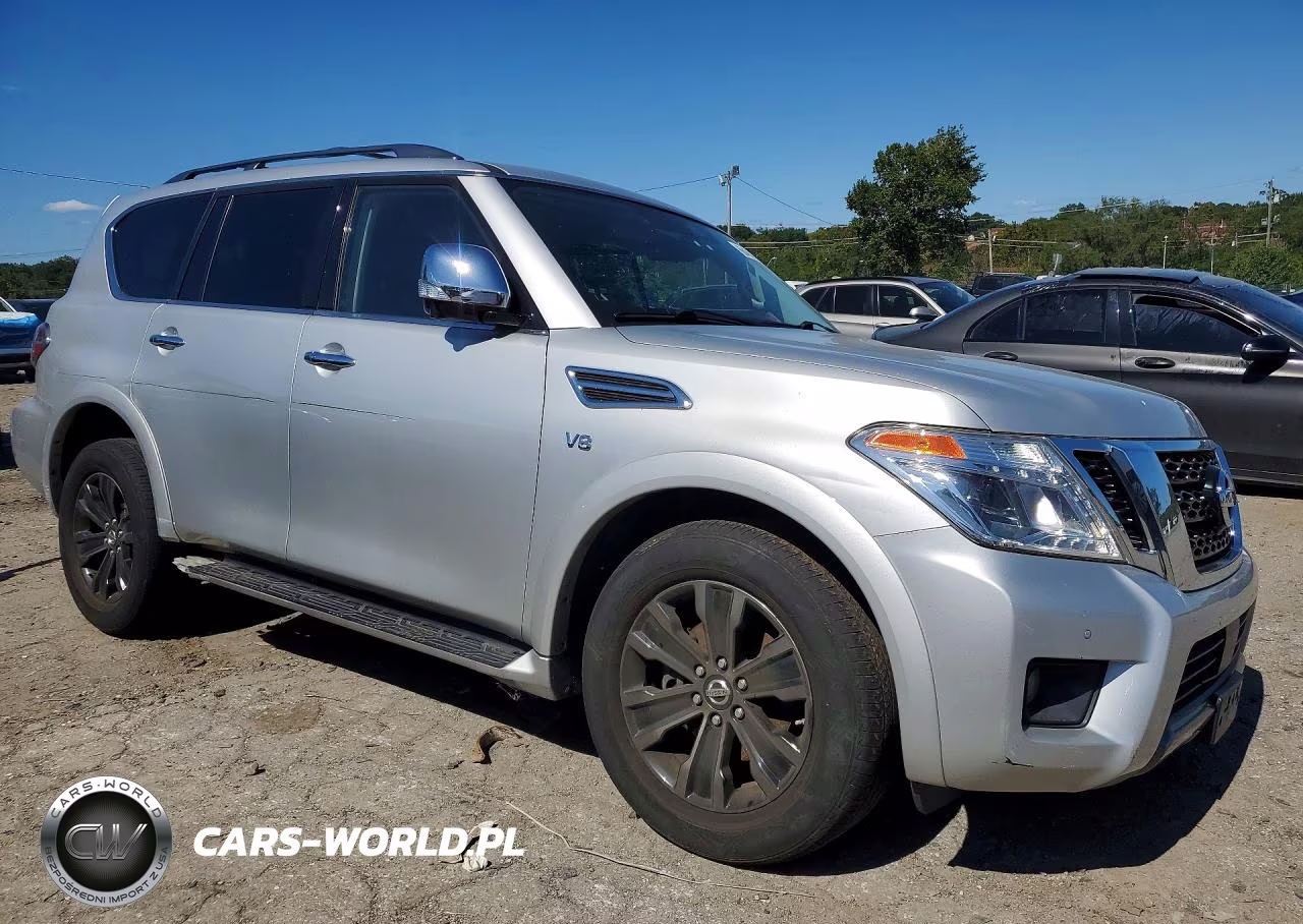 2020 Nissan Armada Platinum VIN:JN8AY2NE6L9781821 - 4