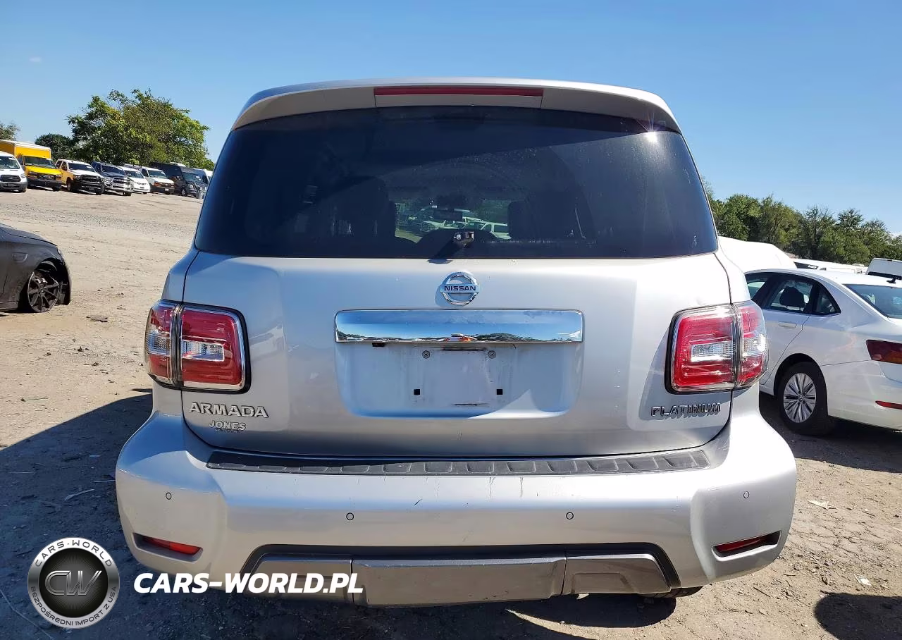 2020 Nissan Armada Platinum VIN:JN8AY2NE6L9781821 - 6