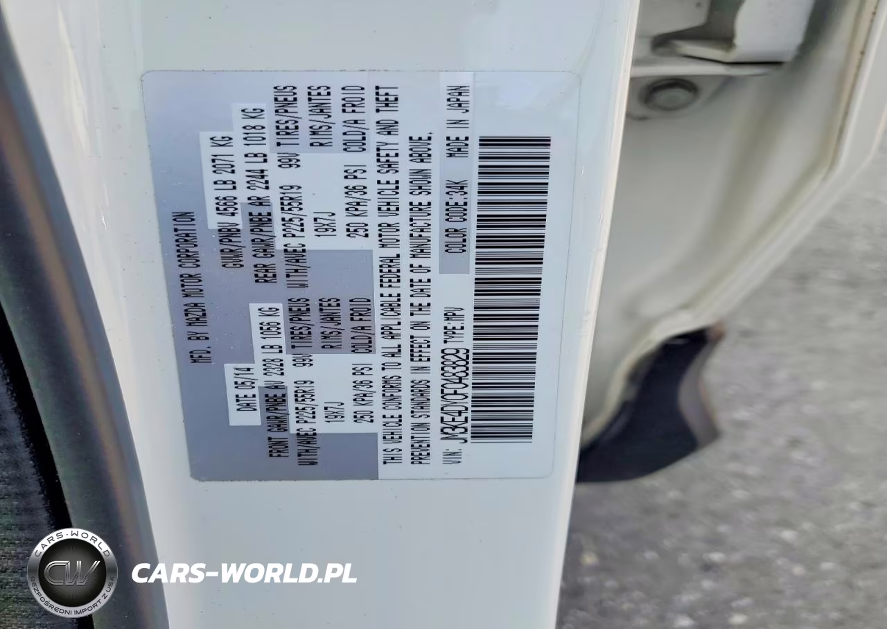 2015 Mazda Cx-5 Gt VIN:JM3KE4DY0F0483829 - 13