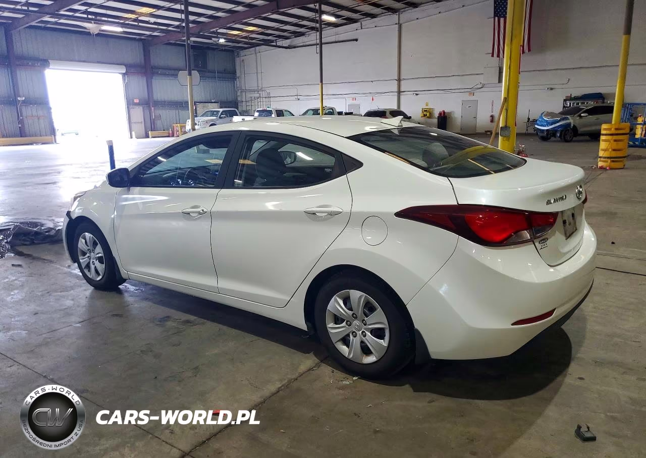2016 Hyundai Elantra Se VIN:5NPDH4AE9GH668808 - 2