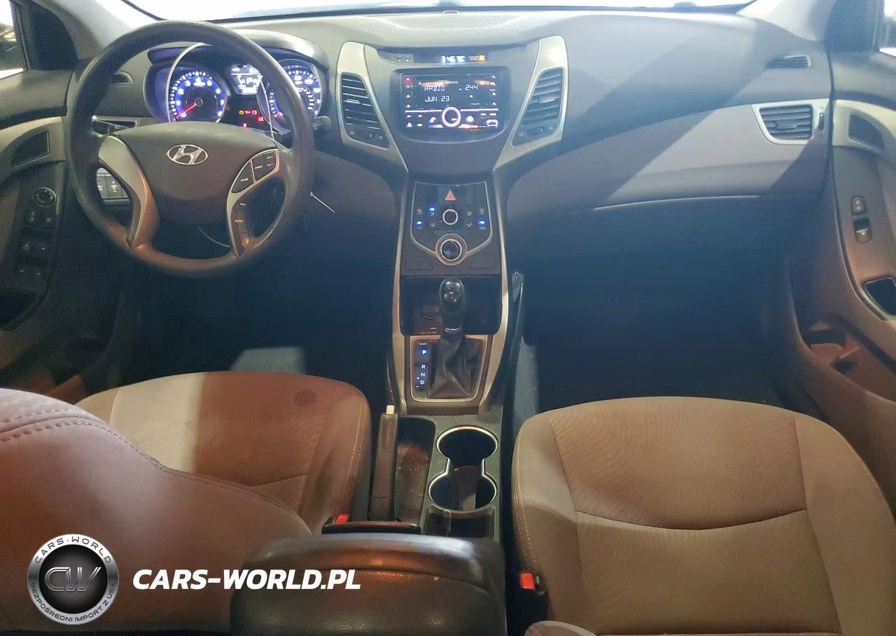 2016 Hyundai Elantra Se VIN:5NPDH4AE9GH668808 - 8