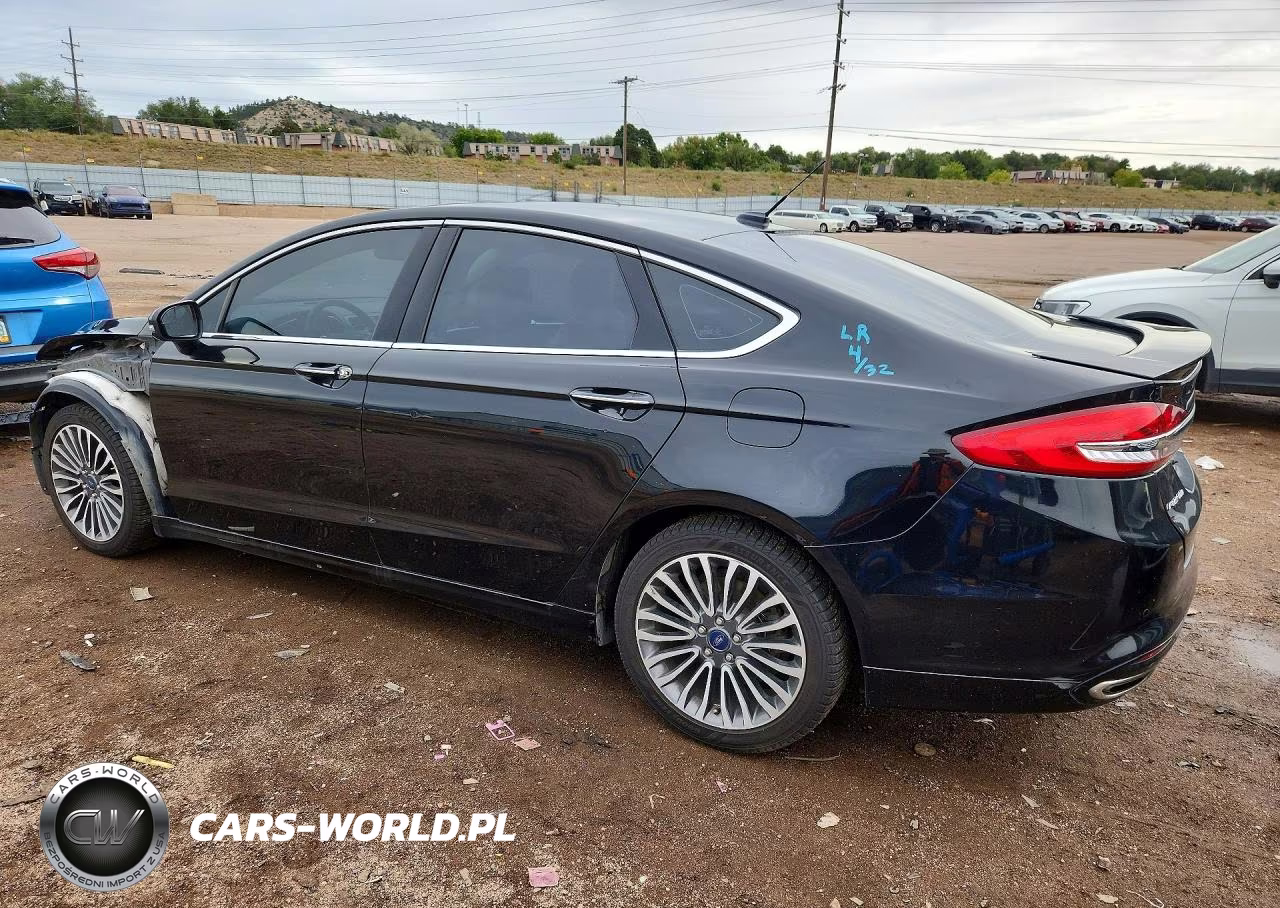 2018 Ford Fusion Titanium-Platinum VIN:3FA6P0D96JR205926 - 2