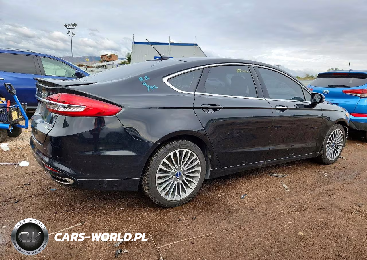 2018 Ford Fusion Titanium-Platinum VIN:3FA6P0D96JR205926 - 3