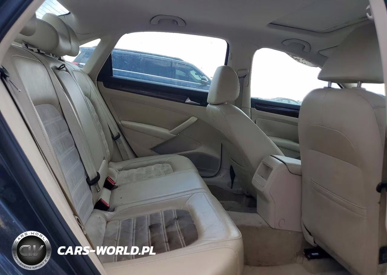 2012 Volkswagen Passat Sel VIN:1VWCP7A36CC022496 - 10