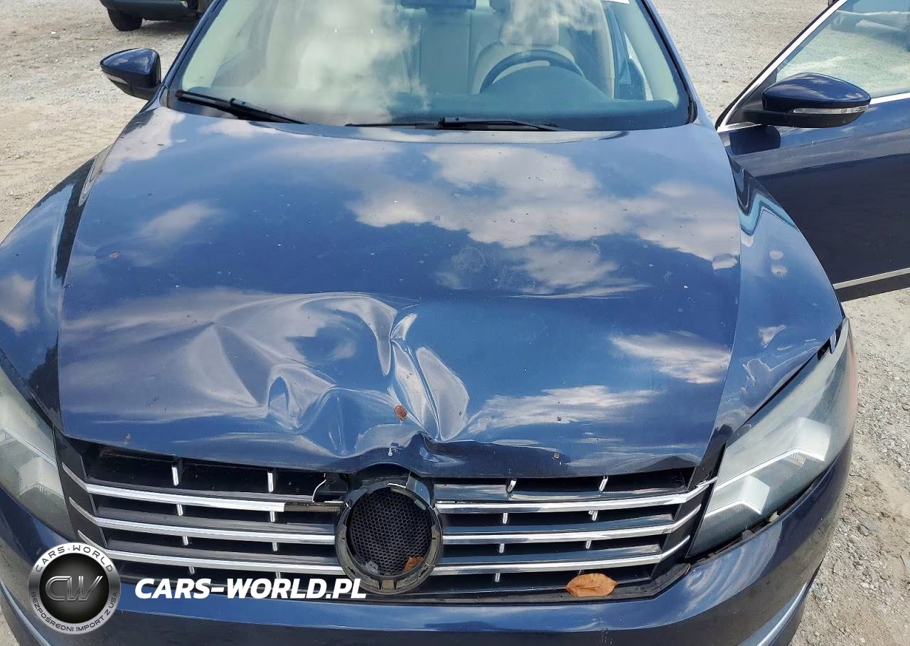 2012 Volkswagen Passat Sel VIN:1VWCP7A36CC022496 - 11