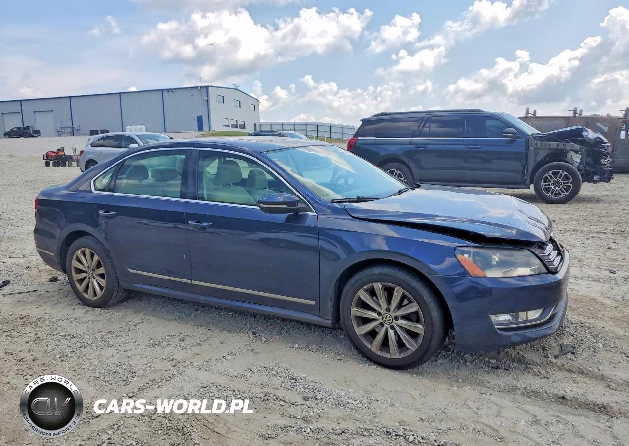 2012 Volkswagen Passat Sel VIN:1VWCP7A36CC022496 - 4