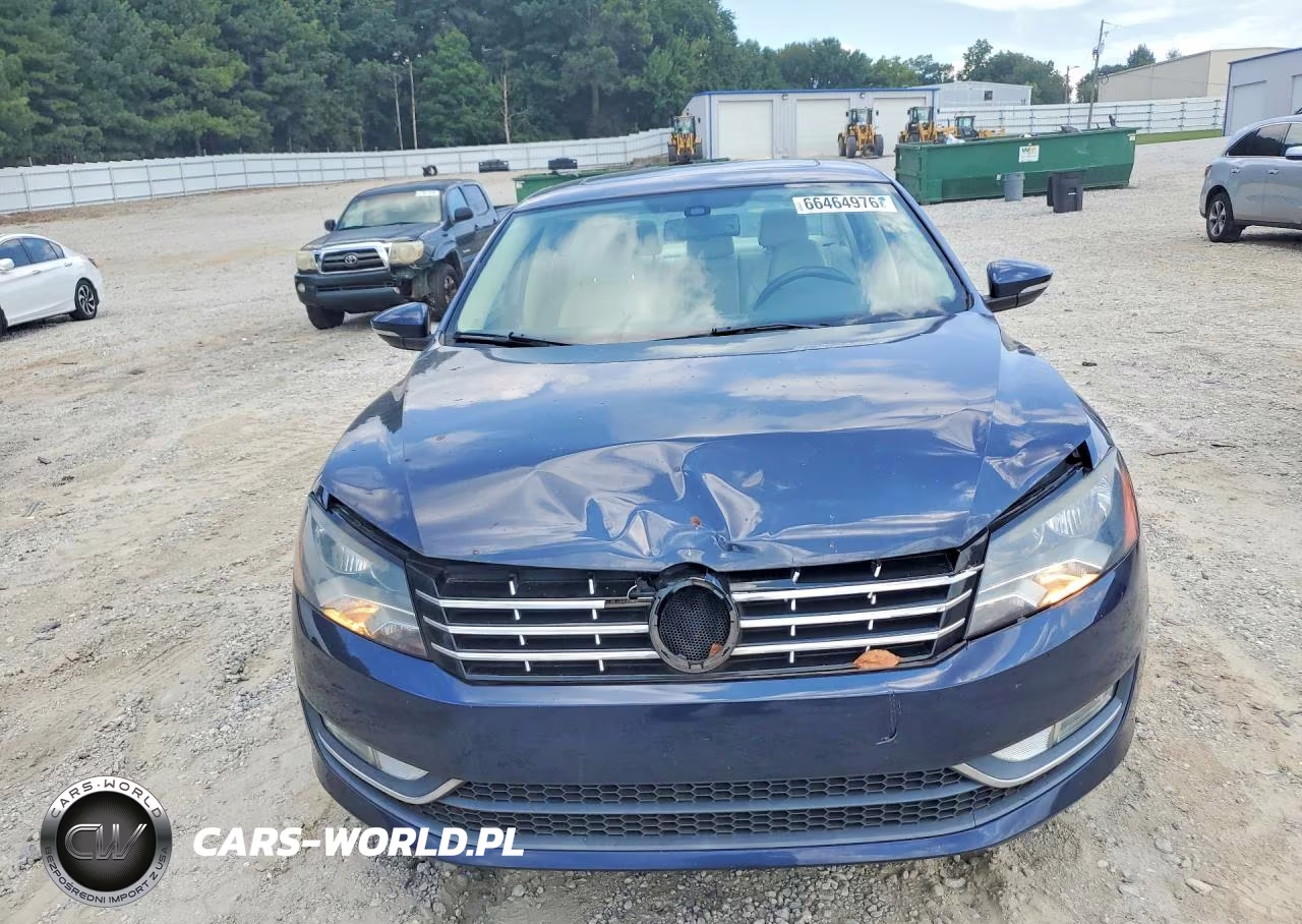 2012 Volkswagen Passat Sel VIN:1VWCP7A36CC022496 - 5