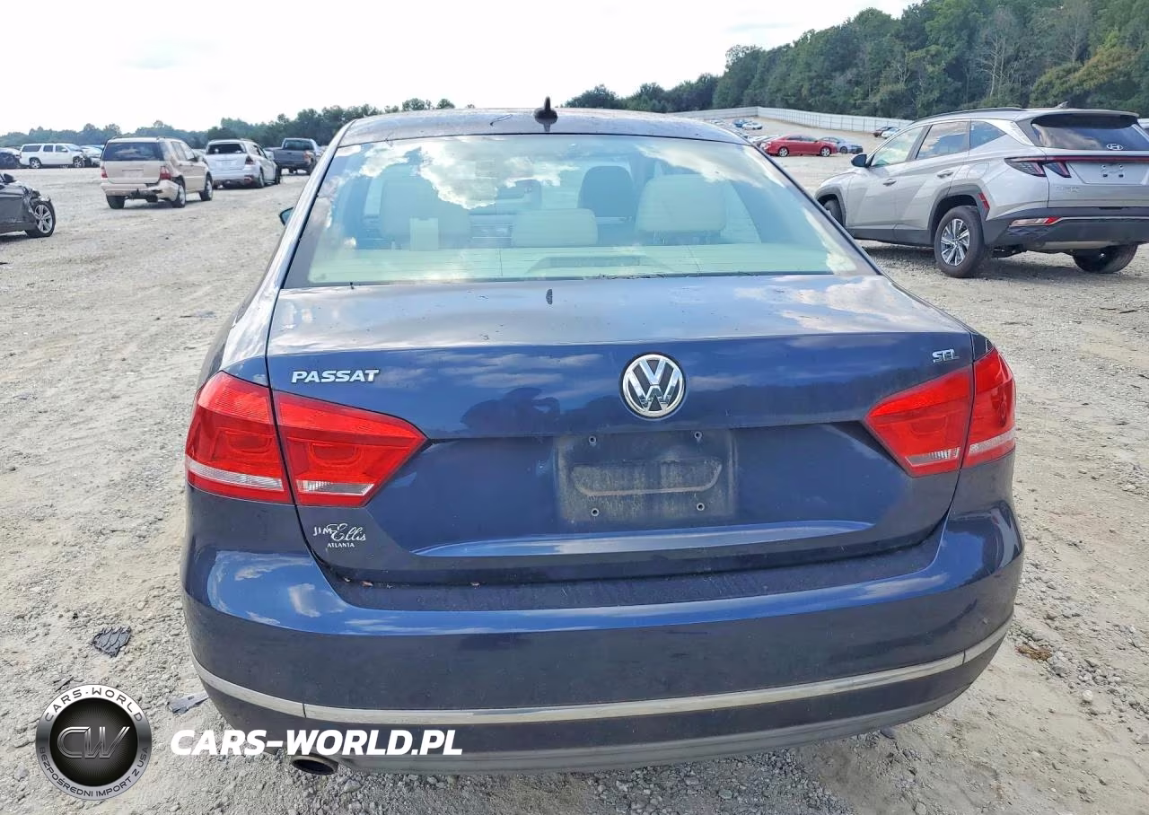 2012 Volkswagen Passat Sel VIN:1VWCP7A36CC022496 - 6