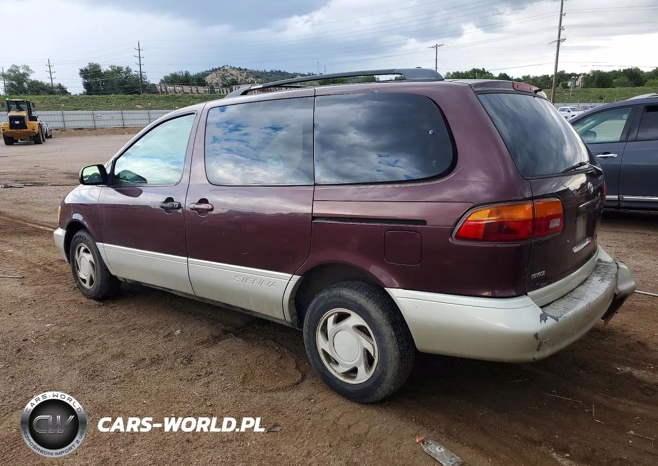 2000 Toyota Sienna Xle VIN:4T3ZF13C5YU213793 - 2