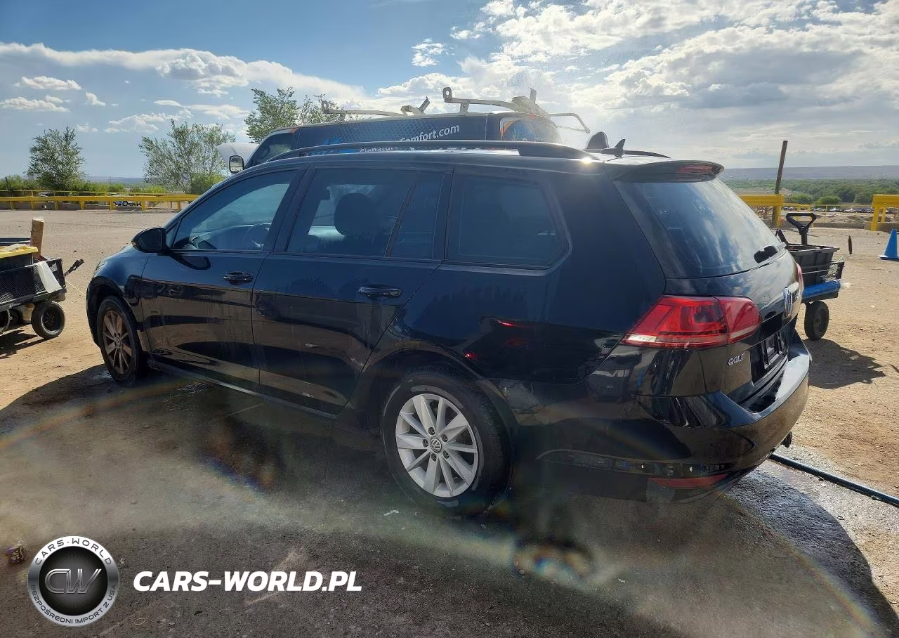 2017 Volkswagen Golf Sportwagen S VIN:3VWC17AU0HM501724 - 2