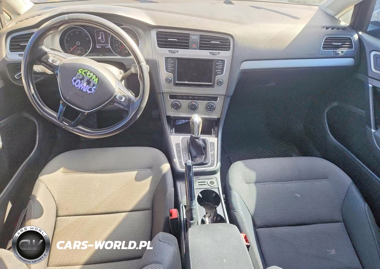2017 Volkswagen Golf Sportwagen S VIN:3VWC17AU0HM501724 - 8