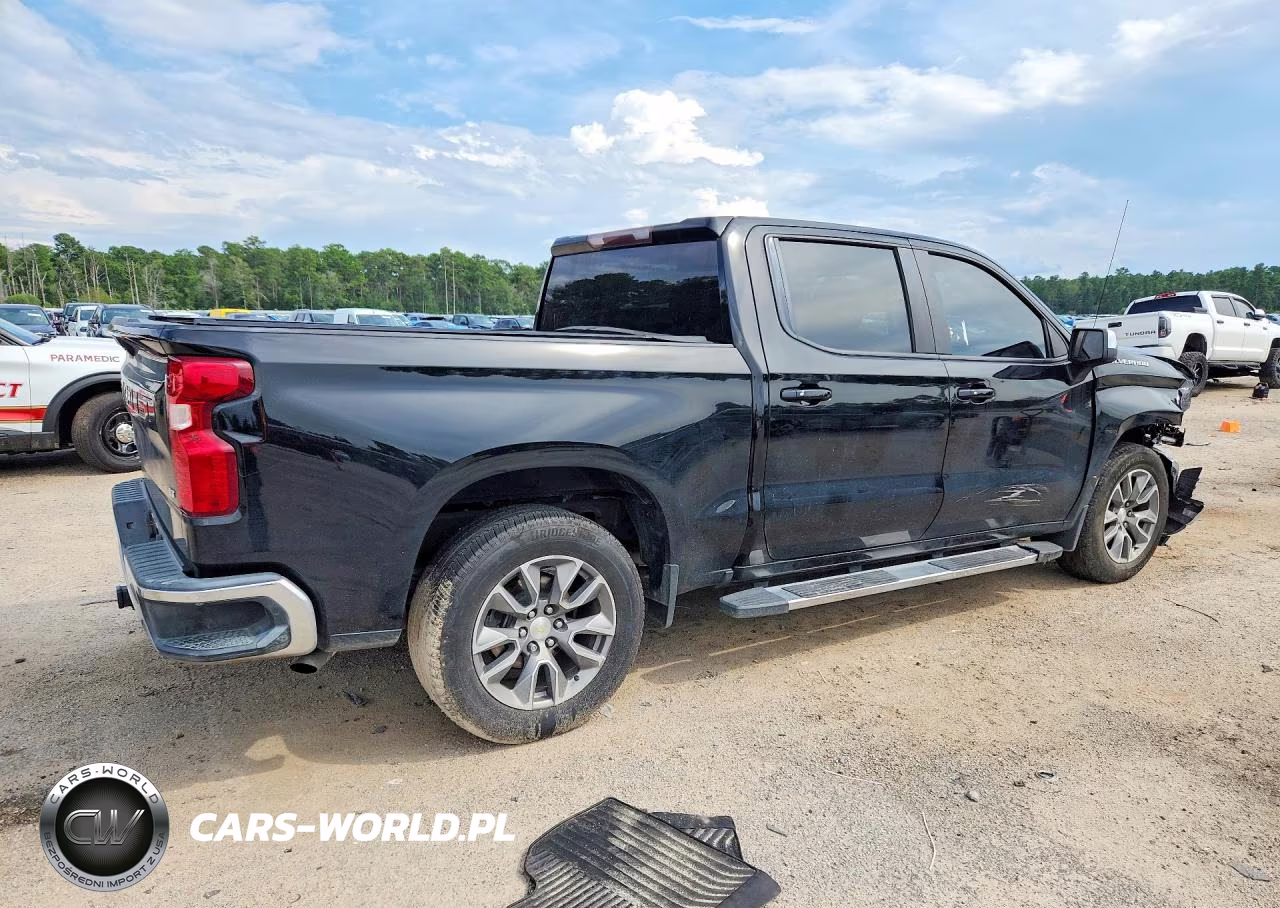 2019 Chevrolet Silverado C1500 Lt VIN:1GCPWCED2KZ137322 - 3