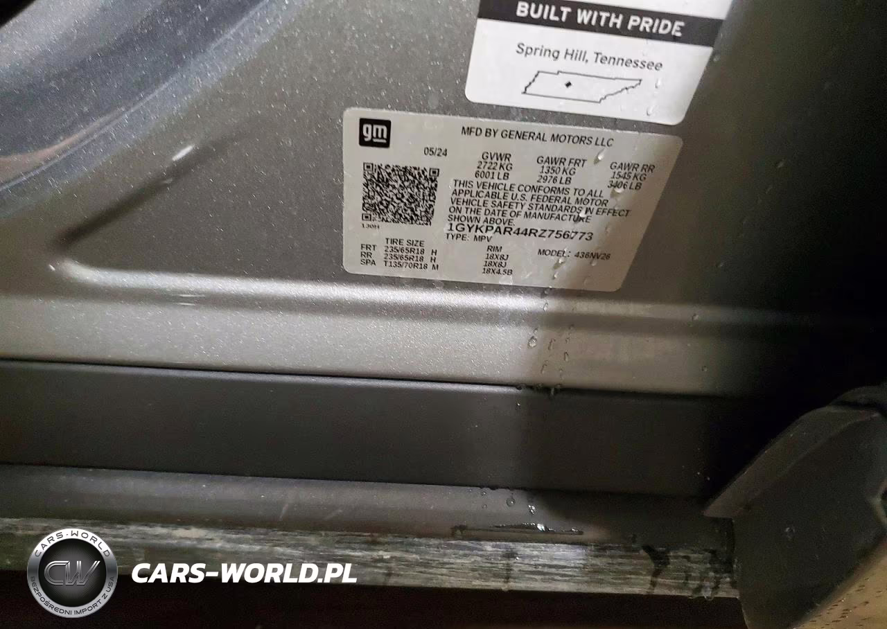 2024 Cadillac Xt6 Luxury VIN:1GYKPAR44RZ756773 - 13
