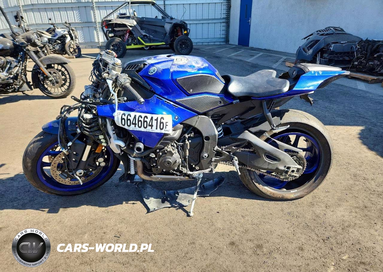2022 Yamaha Yzfr1 VIN:JYARN66Y4NA000654 - 3